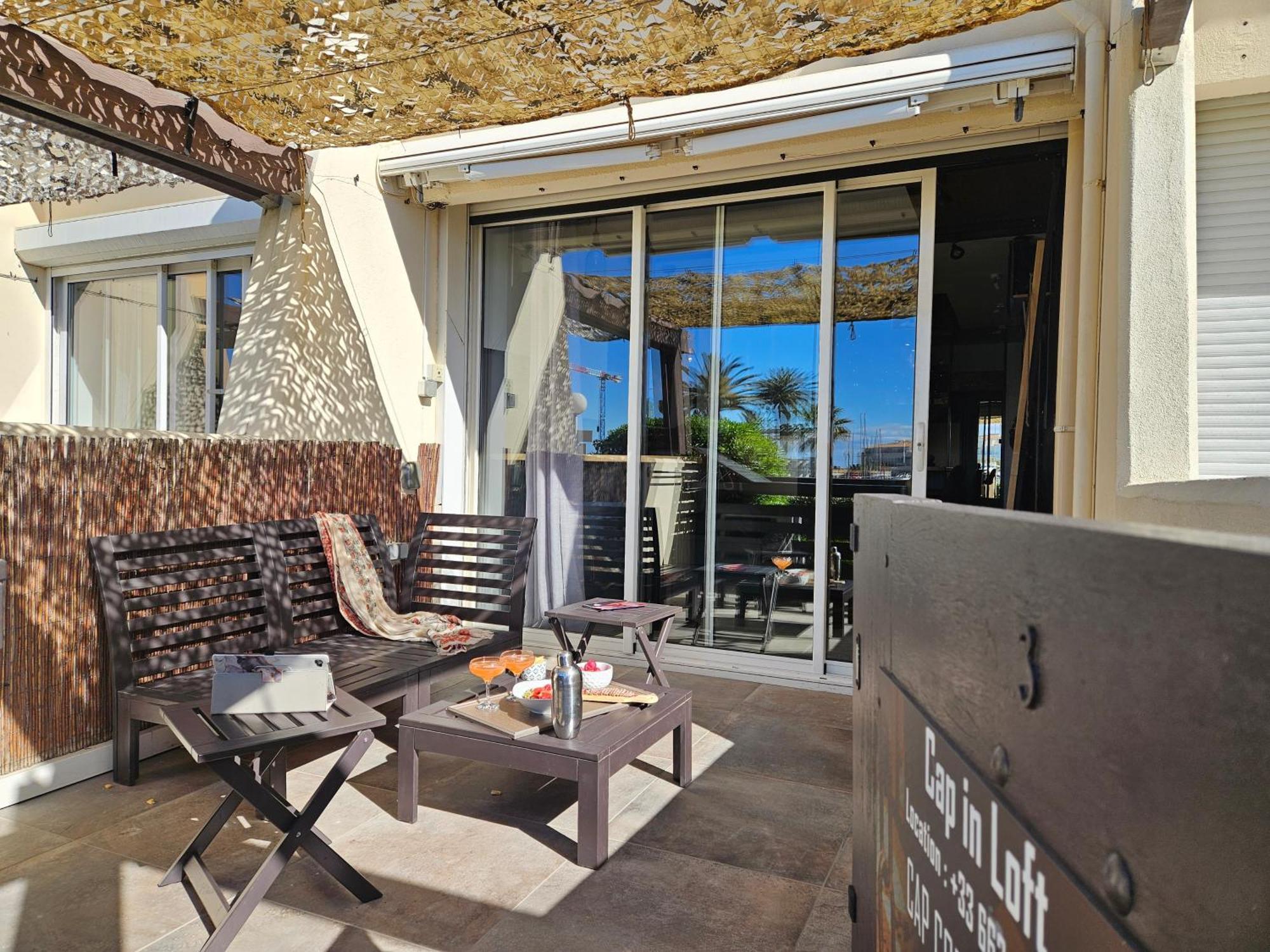 Apartment Naturist Cap In Loft Agde Exterior photo